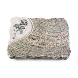 Grabplatte Juparana/Folio Rose 2 (Alu)