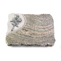 Grabplatte Juparana/Folio Rose 11 (Alu)