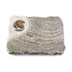 Grabplatte Juparana/Folio Baum 1 (Bronze)