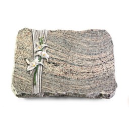 Grabplatte Juparana/Strikt Orchidee (Color)