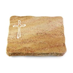 Grabplatte Kashmir/Pure Kreuz 1