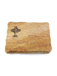Grabplatte Kashmir/Pure Baum 2 (Bronze)