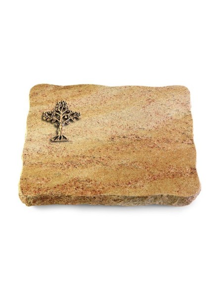 Grabplatte Kashmir/Pure Baum 2 (Bronze)