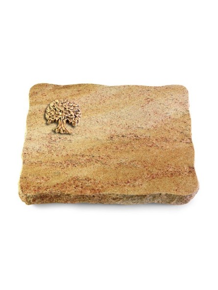 Grabplatte Kashmir/Pure Baum 3 (Bronze)