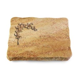 Grabplatte Kashmir/Pure Gingozweig 2 (Bronze)