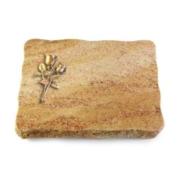 Grabplatte Kashmir/Pure Rose 11 (Bronze)