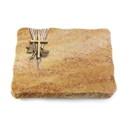 Grabplatte Kashmir/Delta Kreuz 1 (Bronze)