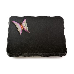 Grabplatte Indisch Black Pure Papillon 1 (Color)