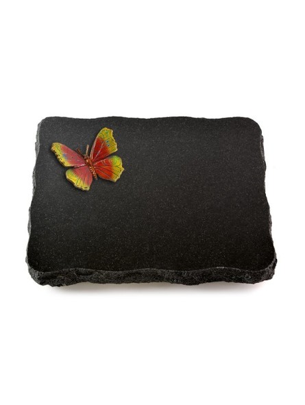 Grabplatte Indisch Black Pure Papillon 2 (Color)