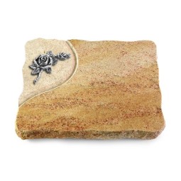 Grabplatte Kashmir/Folio Rose 1 (Alu)