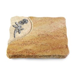 Grabplatte Kashmir/Folio Rose 6 (Alu)