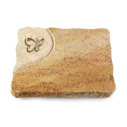 Grabplatte Kashmir/Folio Papillon (Bronze)