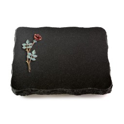 Grabplatte Indisch Black Pure Rose 4 (Color)