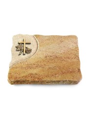 Grabplatte Kashmir/Folio Kreuz 1 (Bronze)