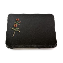 Grabplatte Indisch Black Pure Rose 6 (Color)