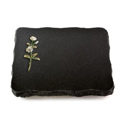 Grabplatte Indisch Black Pure Rose 8 (Color)