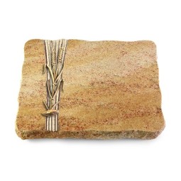 Grabplatte Kashmir/Strikt Ähren 2 (Bronze)