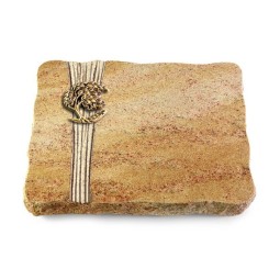 Grabplatte Kashmir/Strikt Baum 1 (Bronze)