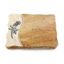 Grabplatte Kashmir/Wave Rose 6 (Alu)