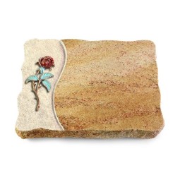 Grabplatte Kashmir/Wave Rose 2 (Color)