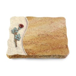 Grabplatte Kashmir/Wave Rose 4 (Color)