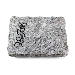 Grabplatte Marina Blue/Pure Blätter