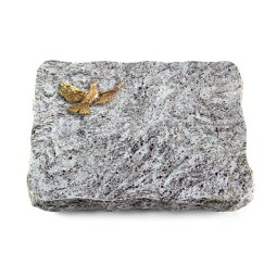 Grabplatte Marina Blue/Pure Taube (Bronze)