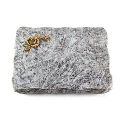 Grabplatte Marina Blue/Pure Rose 1 (Bronze)