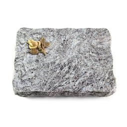 Grabplatte Marina Blue/Pure Rose 3 (Bronze)