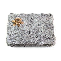 Grabplatte Marina Blue/Pure Rose 4 (Bronze)