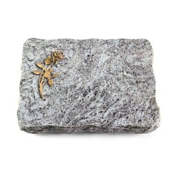 Grabplatte Marina Blue/Pure Rose 6 (Bronze)