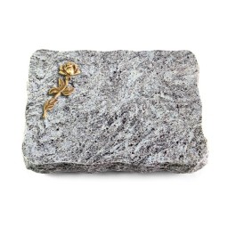 Grabplatte Marina Blue/Pure Rose 7 (Bronze)