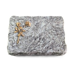 Grabplatte Marina Blue/Pure Rose 10 (Bronze)