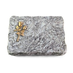 Grabplatte Marina Blue/Pure Rose 11 (Bronze)