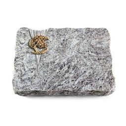 Grabplatte Marina Blue/Delta Baum 1 (Bronze)