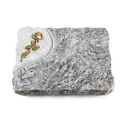 Grabplatte Marina Blue/Folio Rose 7 (Bronze)