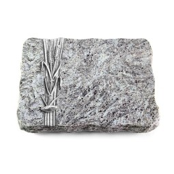 Grabplatte Marina Blue/Strikt Ähren 2 (Alu)