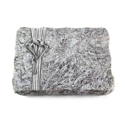 Grabplatte Marina Blue/Strikt Lilie (Alu)