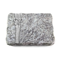 Grabplatte Marina Blue/Strikt Papillon (Alu)