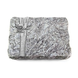 Grabplatte Marina Blue/Strikt Taube (Alu)