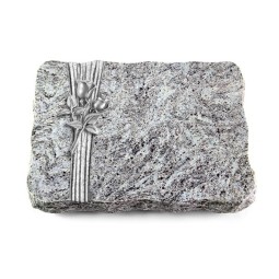 Grabplatte Marina Blue/Strikt Rose 11 (Alu)