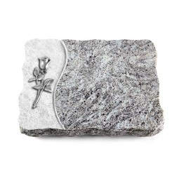 Grabplatte Marina Blue/Wave Rose 8 (Alu)