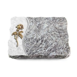 Grabplatte Marina Blue/Wave Rose 2 (Bronze)