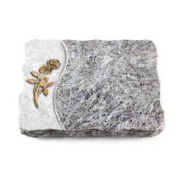 Grabplatte Marina Blue/Wave Rose 6 (Bronze)