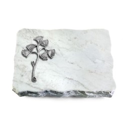 Grabplatte Omega Marmor/Pure Gingozweig 1 (Alu)