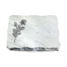 Grabplatte Omega Marmor/Pure Rose 13 (Alu)