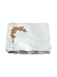 Grabplatte Omega Marmor/Pure Gingozweig 2 (Bronze)