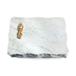 Grabplatte Omega Marmor/Pure Maria (Bronze)