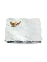 Grabplatte Omega Marmor/Pure Taube (Bronze)