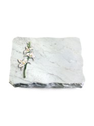 Grabplatte Omega Marmor/Pure Orchidee (Color)
